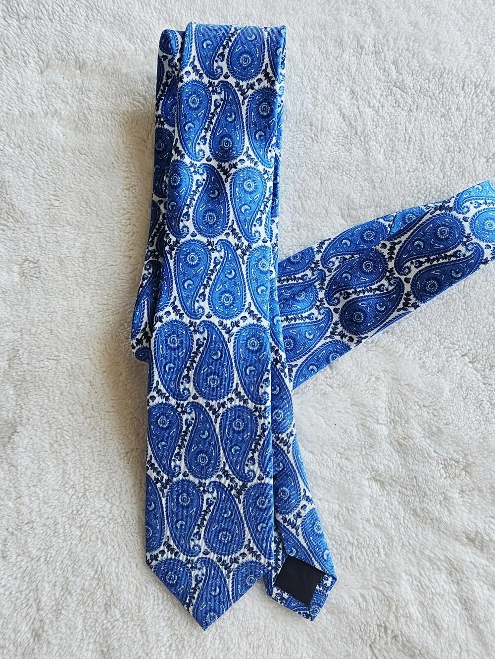 J Crew Kid's Silk Tie in Paisley